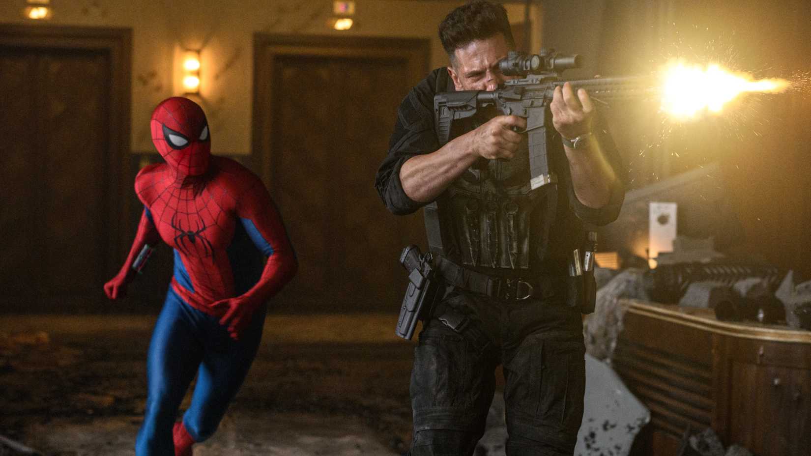 Spider-Man and The Punisher in Brand New Day