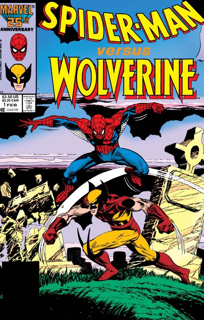 The cover of Spider-Man vs Wolverine issue 1