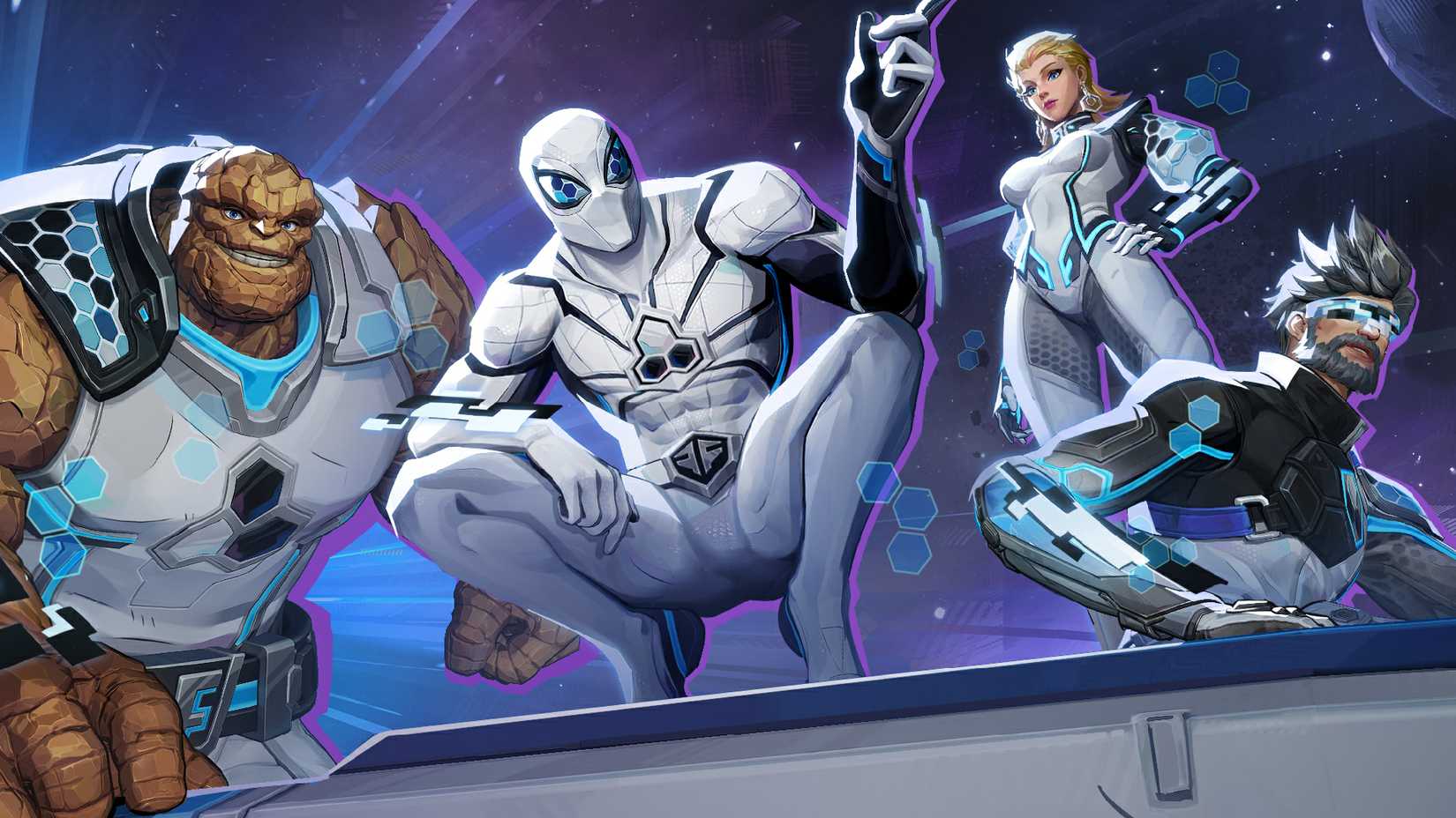 SPIDER-MAN WITH THE FUTURE FOUNDATION IN HIS WHITE COSTUME