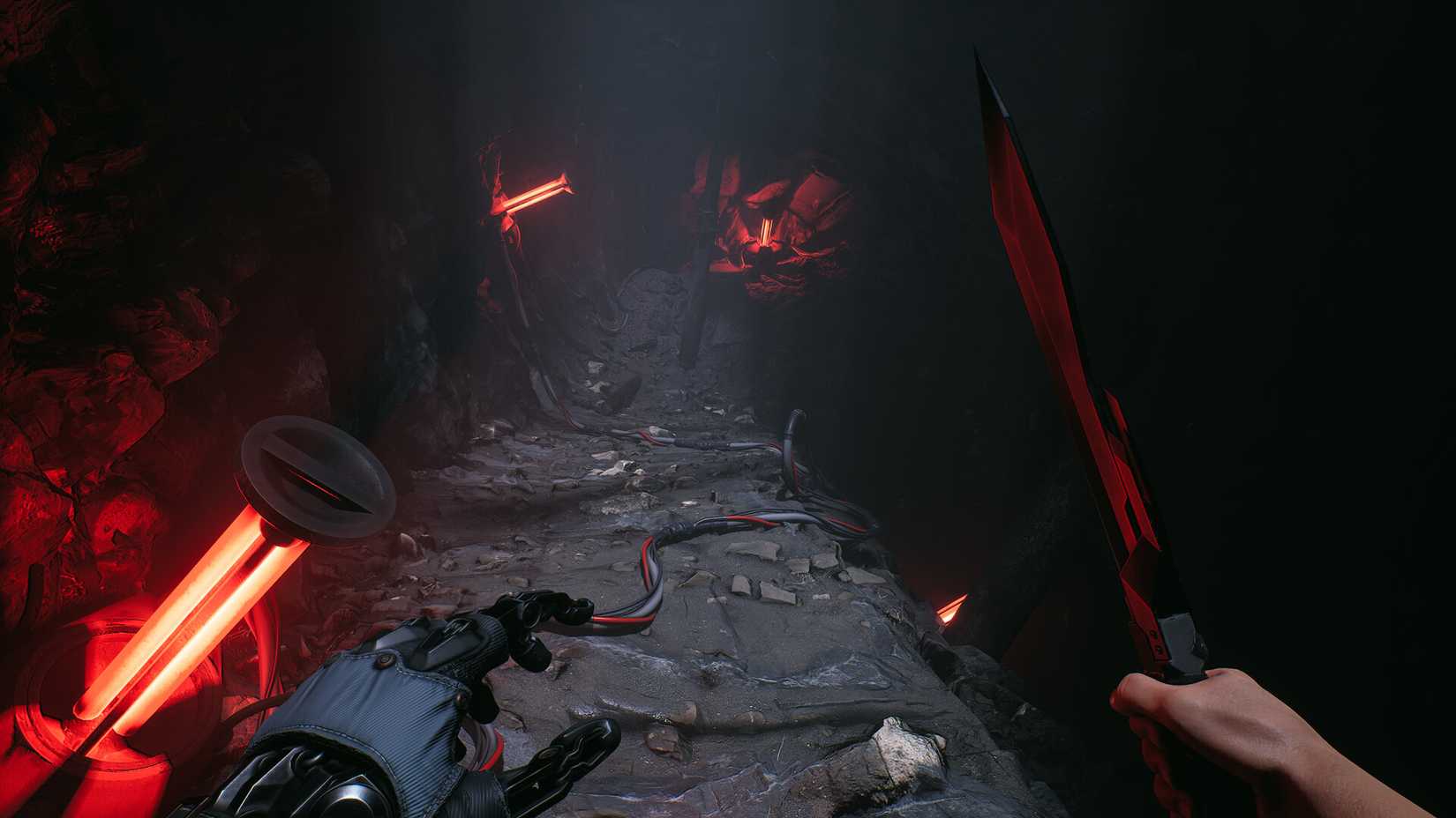 Image shows gameplay from The Abyss Break