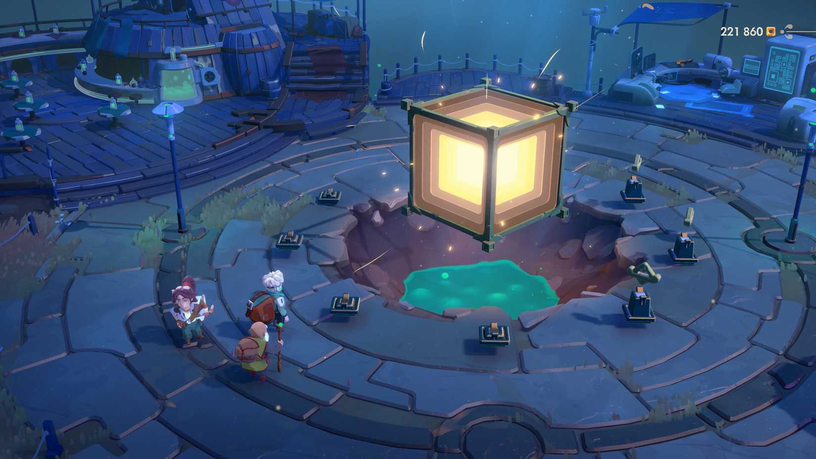 Image shows gameplay from Moonlighter 2