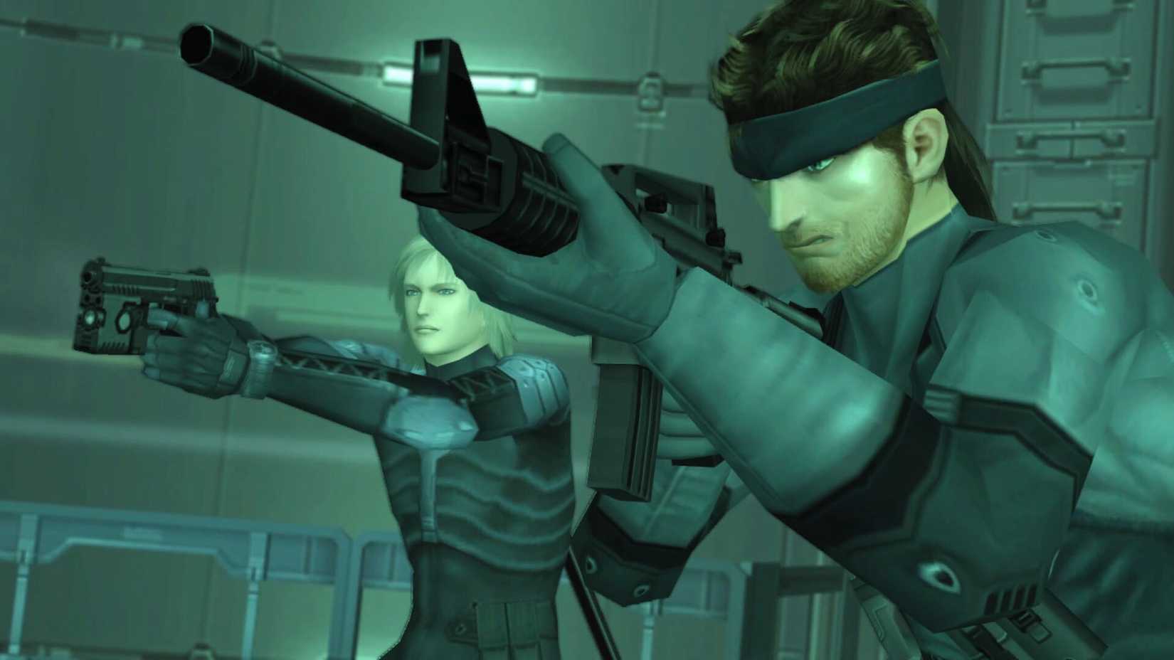 Metal Gear Solid 2 Sons of Liberty official gameplay screenshot