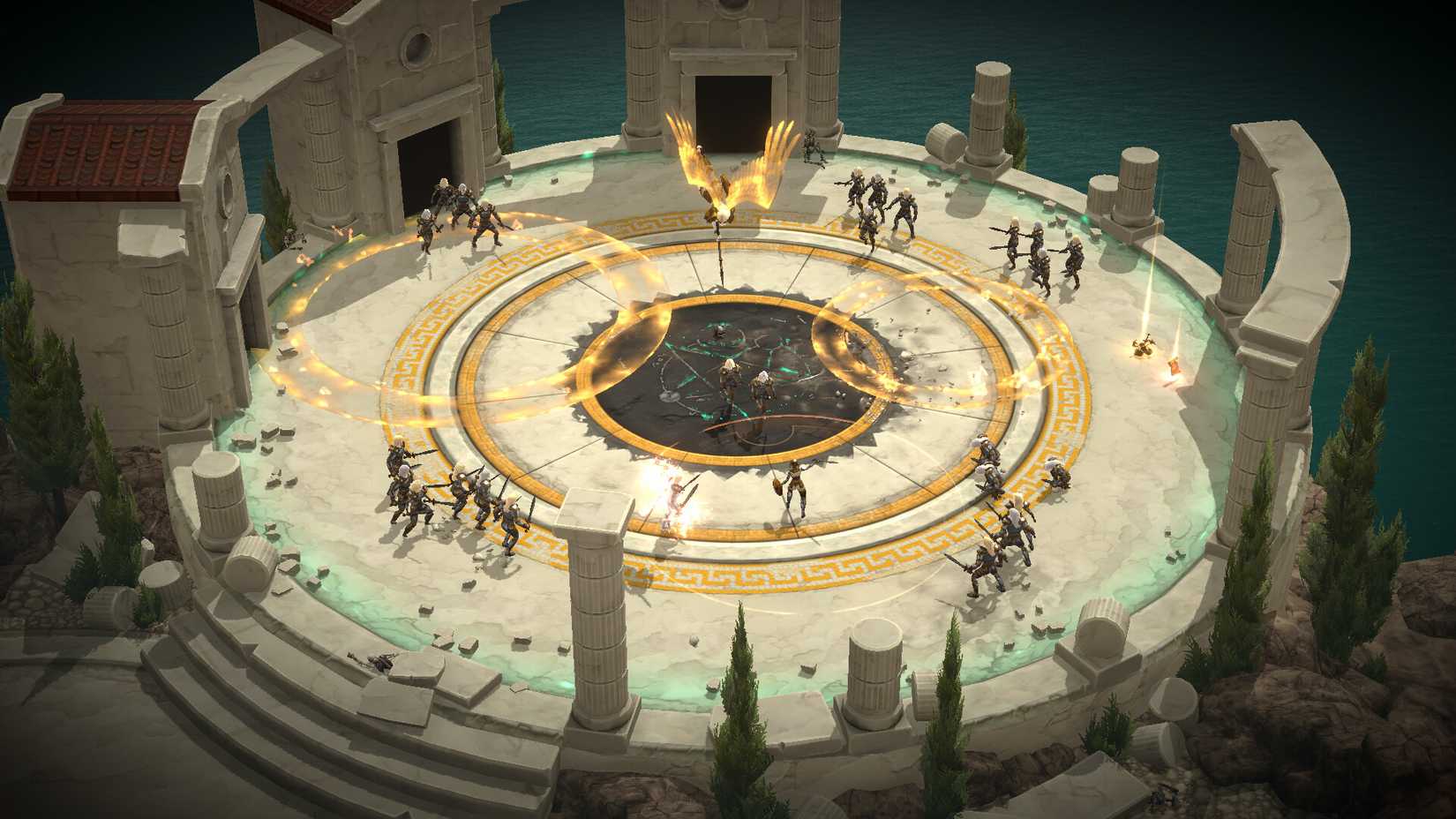 Image shows gameplay from Conquest Dark