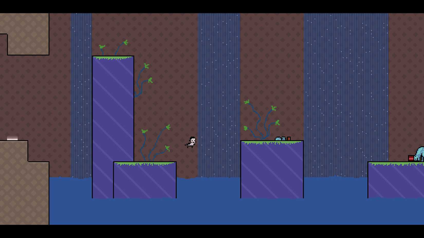 Image shows gameplay from Knytt Classic