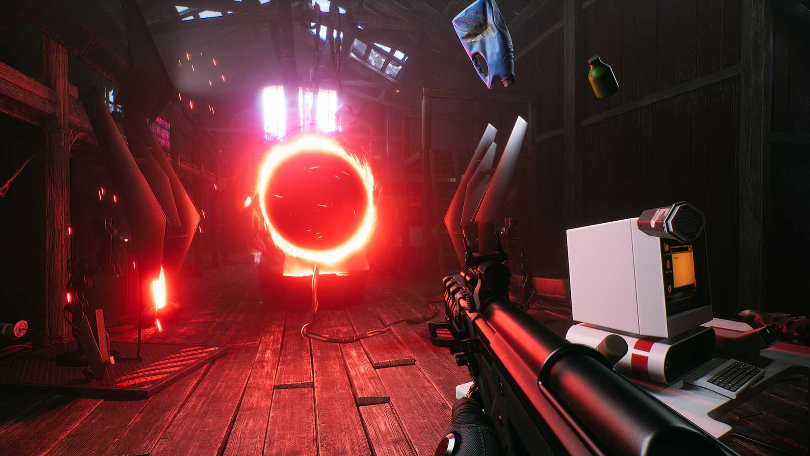 Image shows gameplay from The Abyss Break