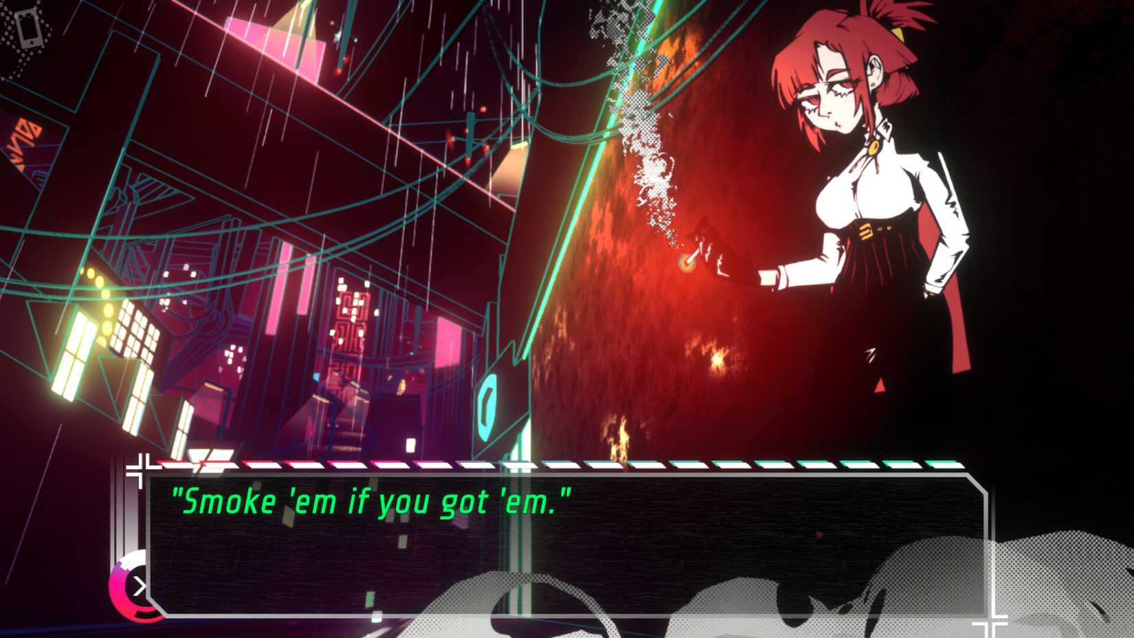 Image shows gameplay from of the Devil 