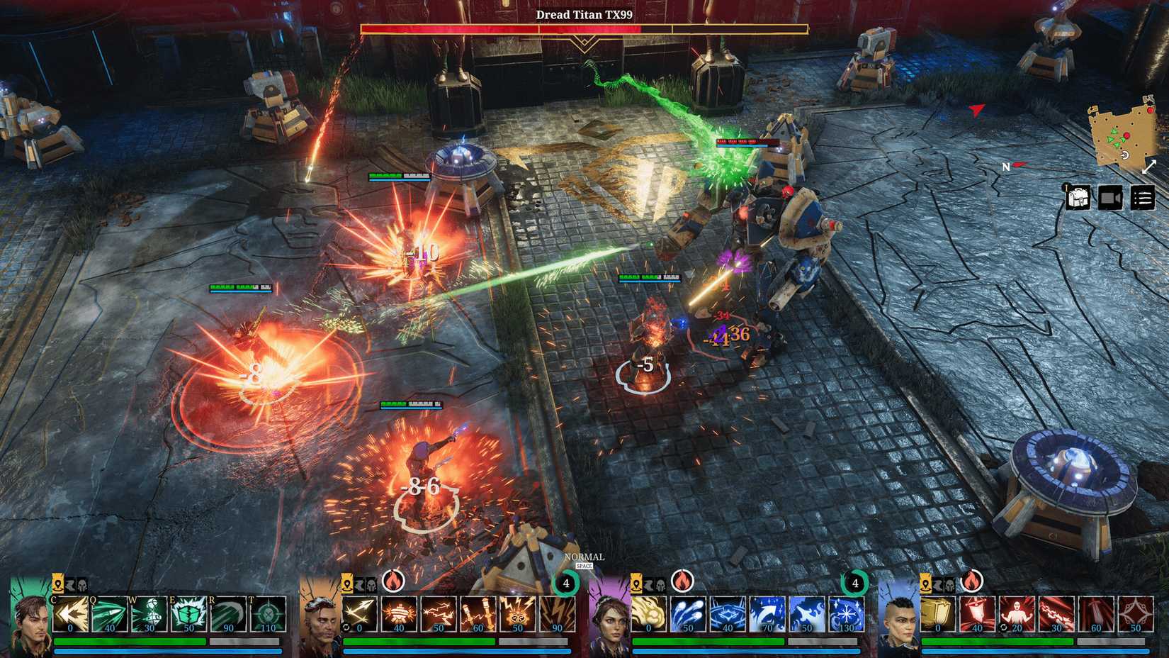 Image shows gameplay from Dark Envoy: Director's Cut