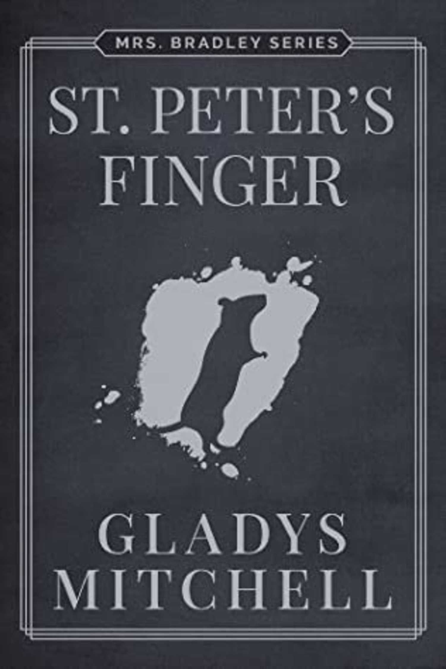St Peter's Finger book cover, silhouette of a rat