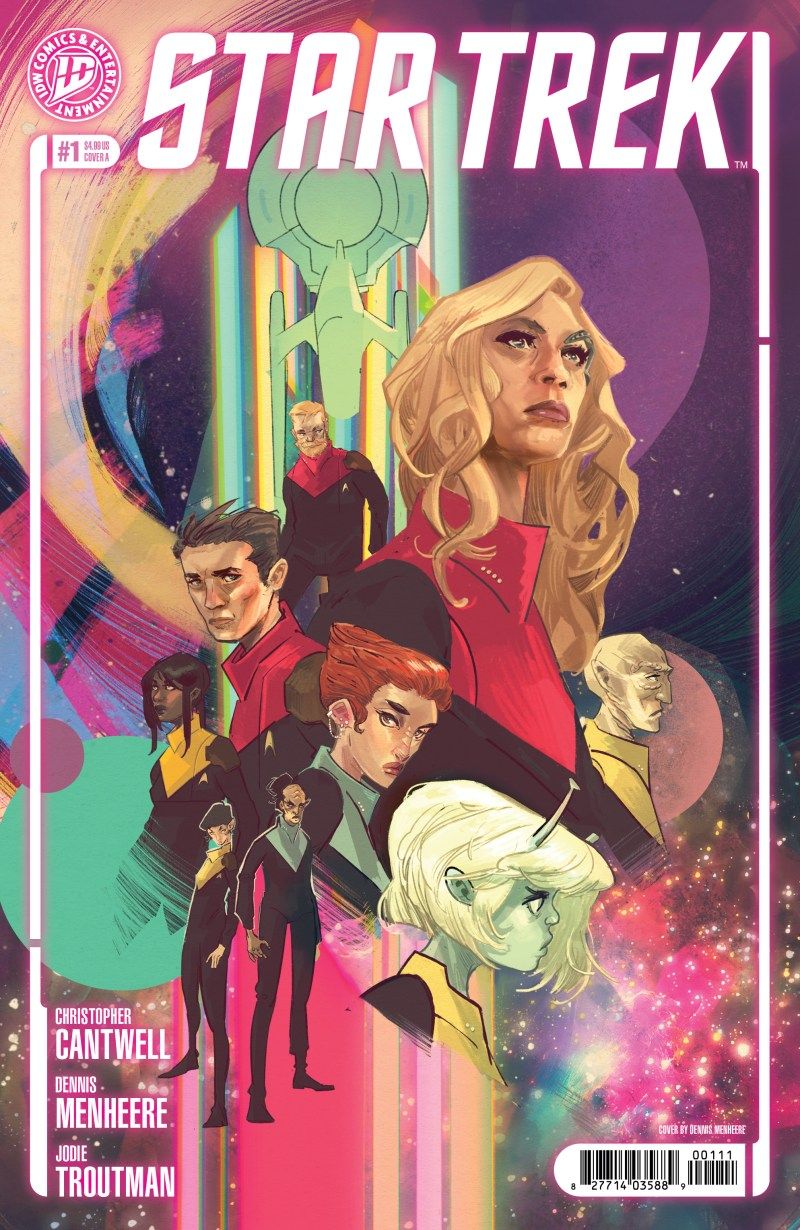 Star Trek #1 comic cover by IDW Entertainment