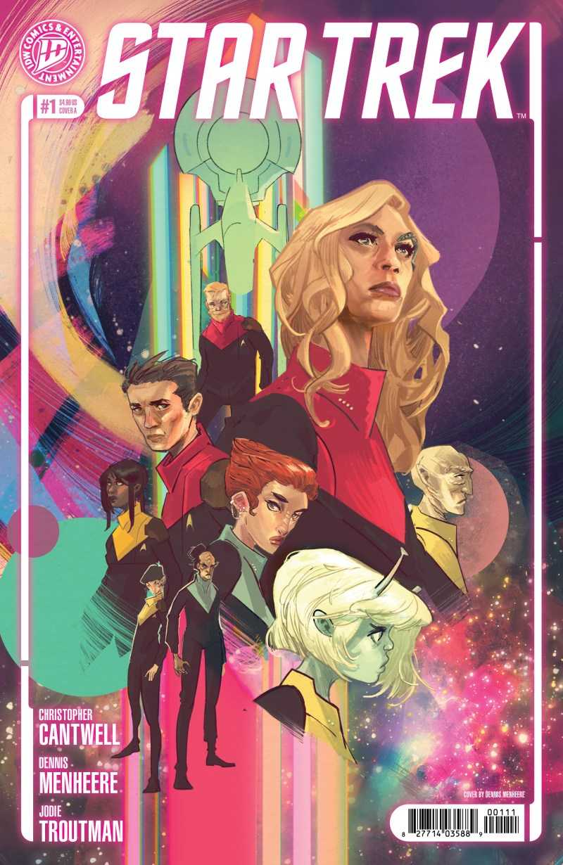 Star Trek #1 comic cover by IDW Entertainment