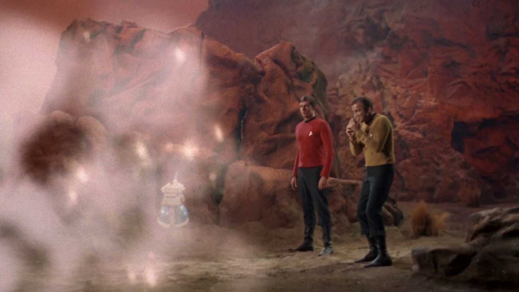 The cloud attacks in the Star Trek episode Obsession