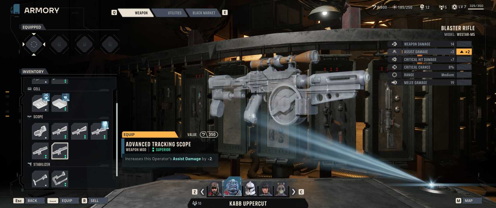 Star Wars Zero Company Advanced Tracking Scope