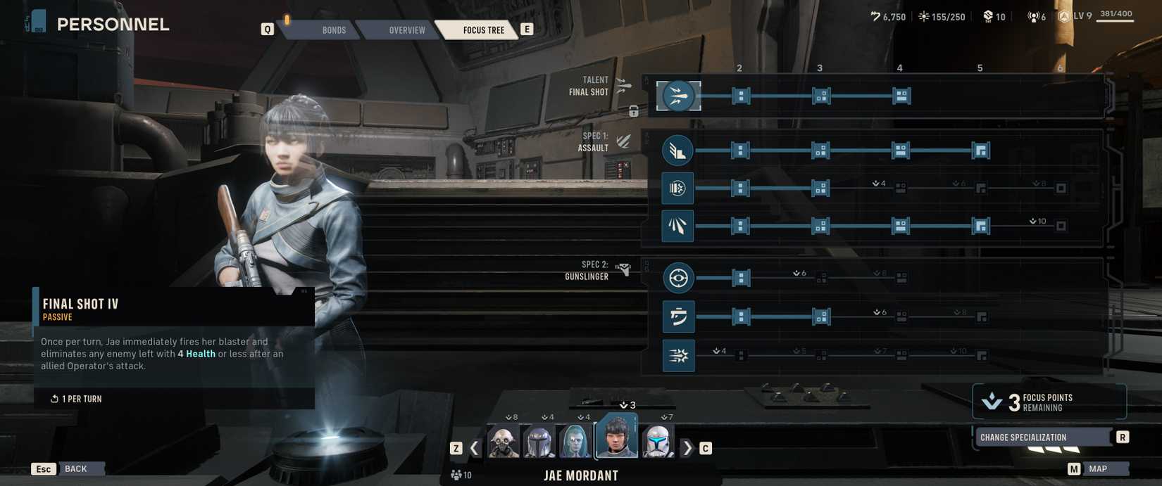 Star Wars Zero Company Jae Classes