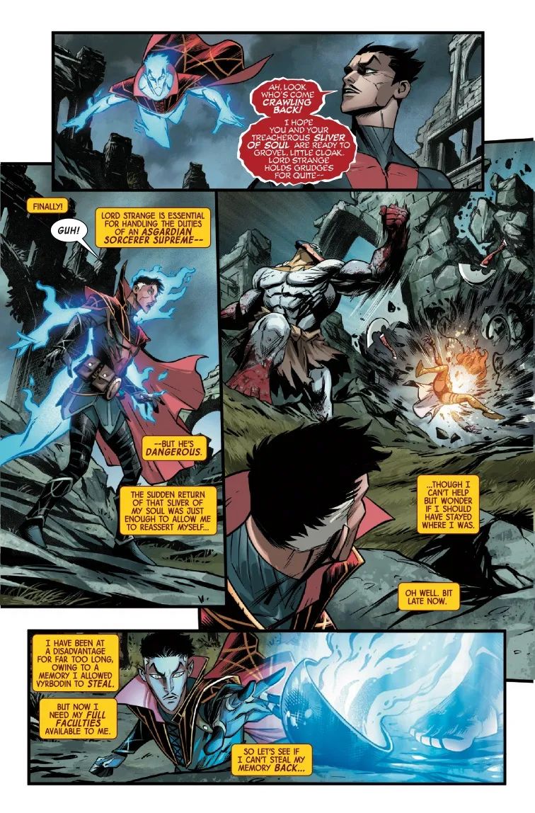 Stephen returns to battle in Doctor Strange #9