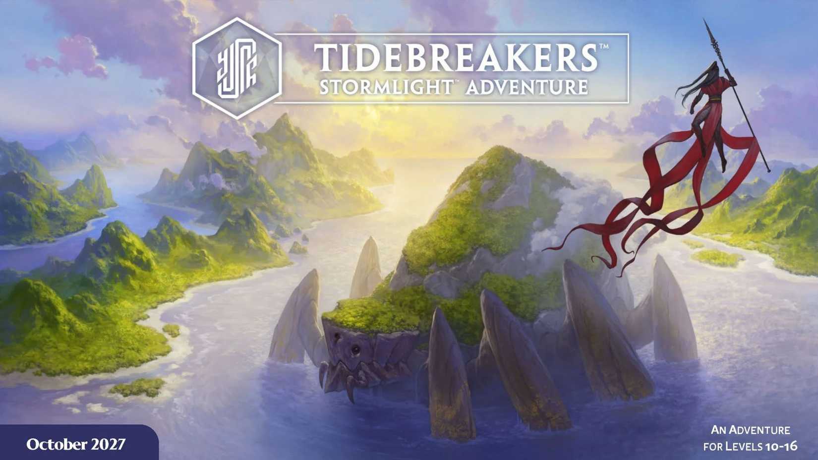 Stormlight Tidebreakers expansion Cosmere RPG