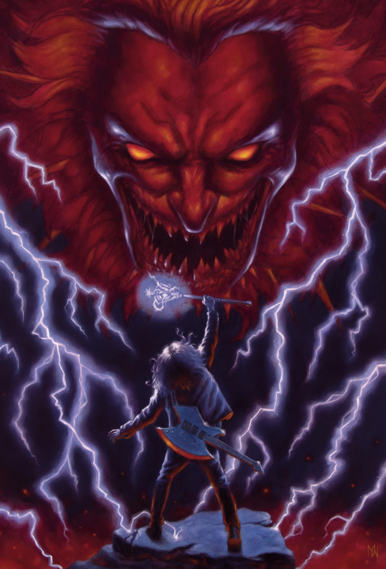 Stranger Things Dungeons & Dragons Eddie metal cover