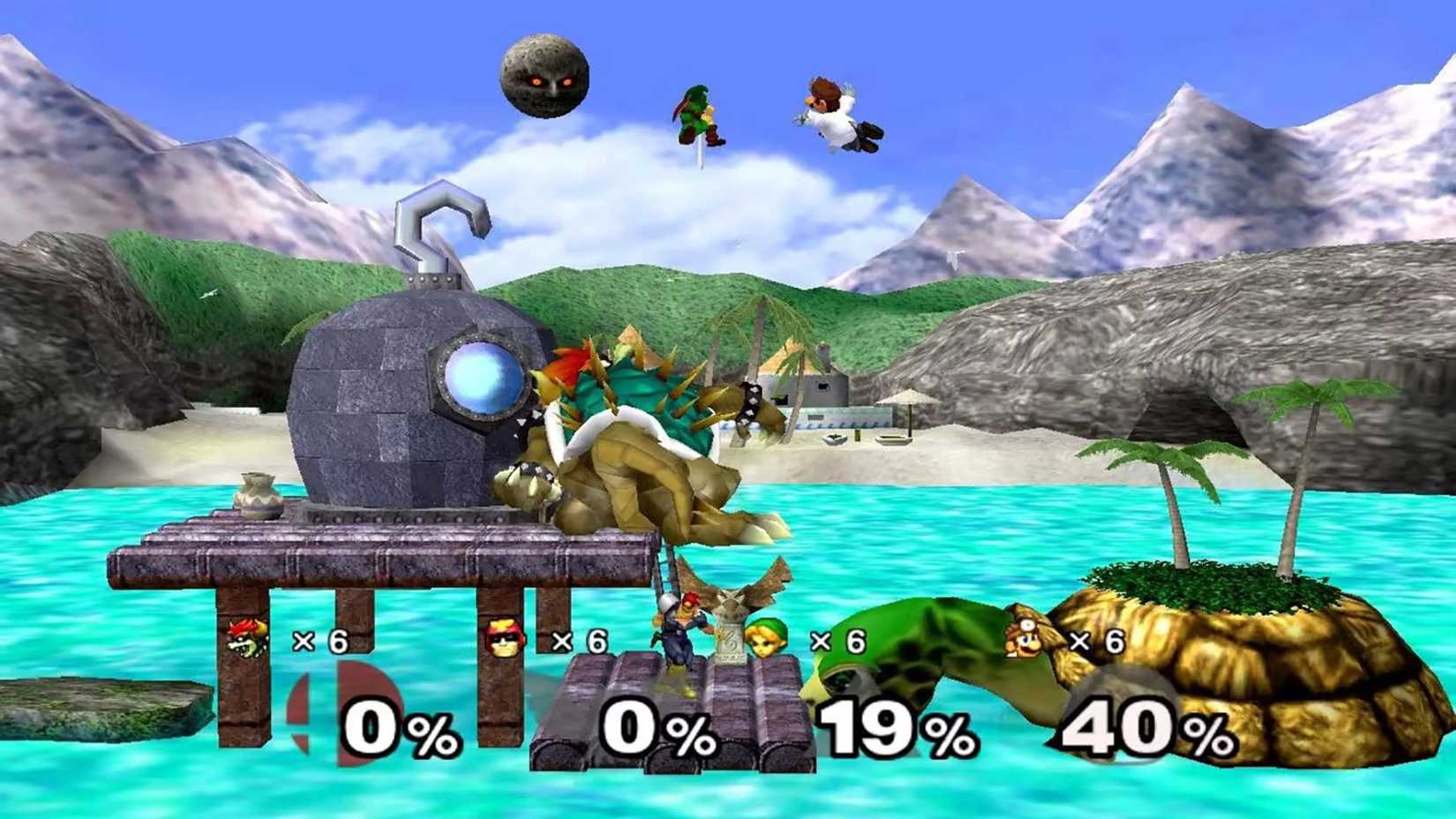 Super Smash Bros Melee gameplay