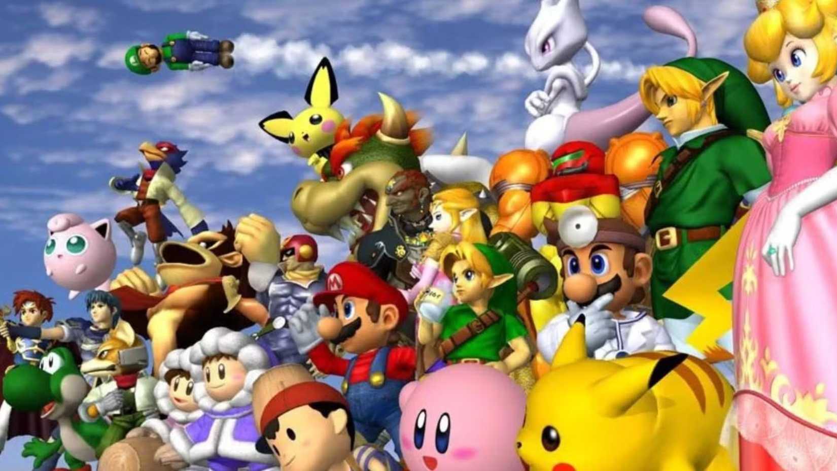 Super Smash Bros Melee key artwork