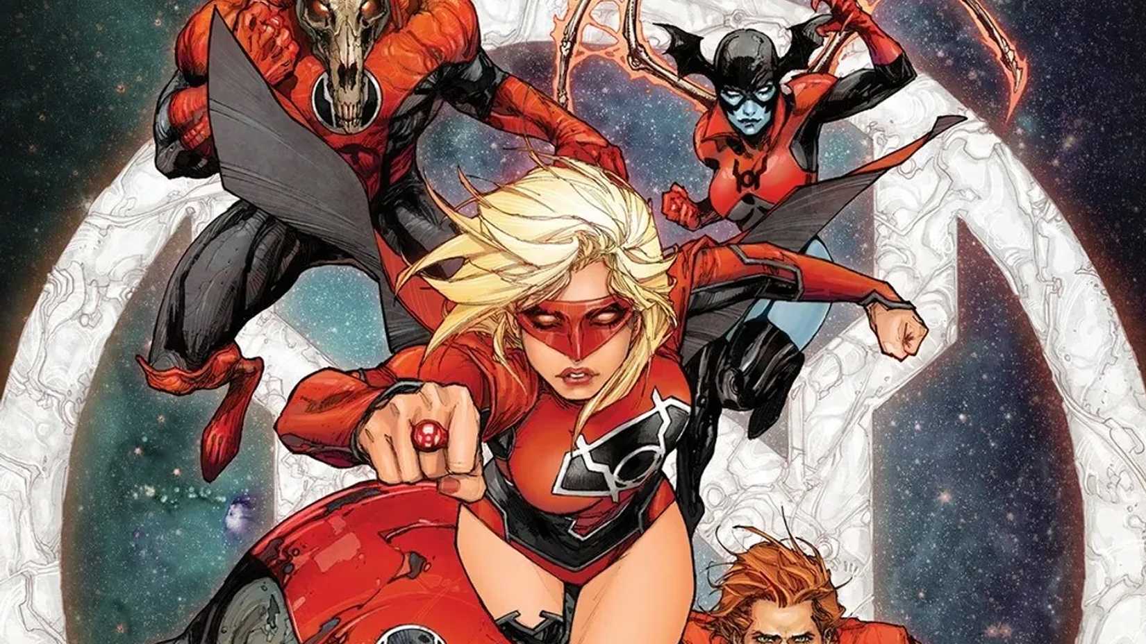 Supergirl as Red Lantern
