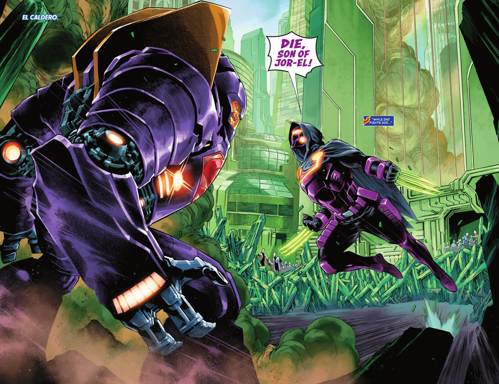 Superman Comics Debut Kryptonite Claws in 'Kingdom of Zod' Storyline