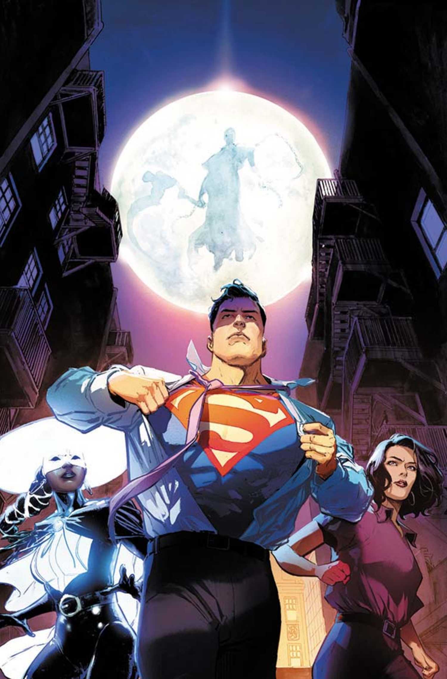 SUPERMAN 43 COMIC COVER HINTING AT NEKRON