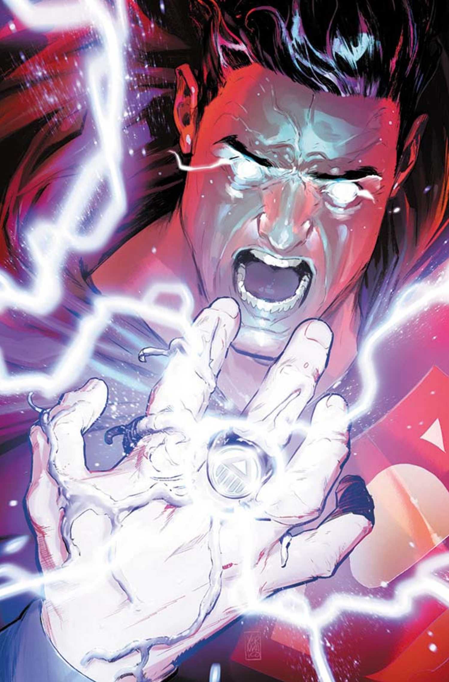 Superman #44 COVER SHOWING SUPES GETTING A BLACK LANTERN RING