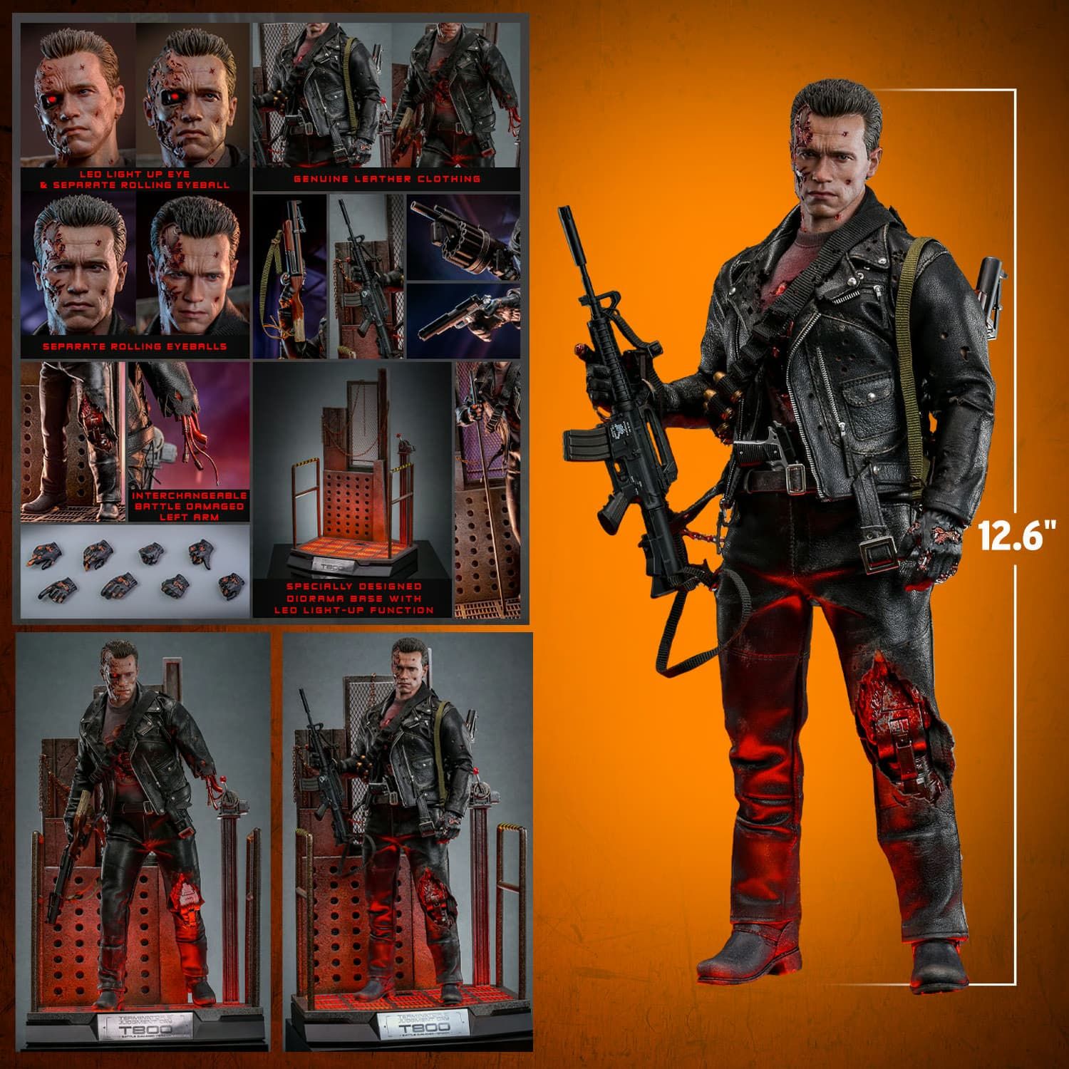 T800 Full Battle Damage