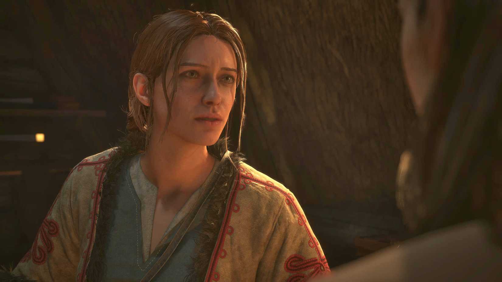 The Blood of Dawnwalker Anca contemplating romance with Coen