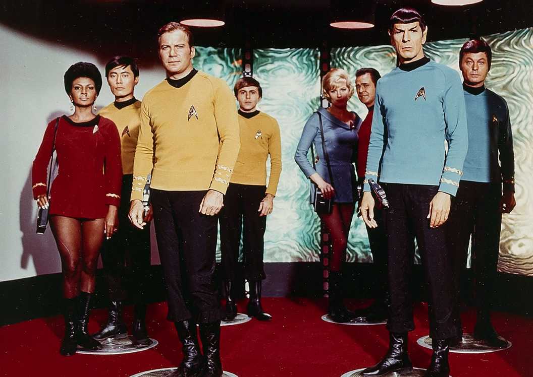 The cast of Star Trek the Original Series