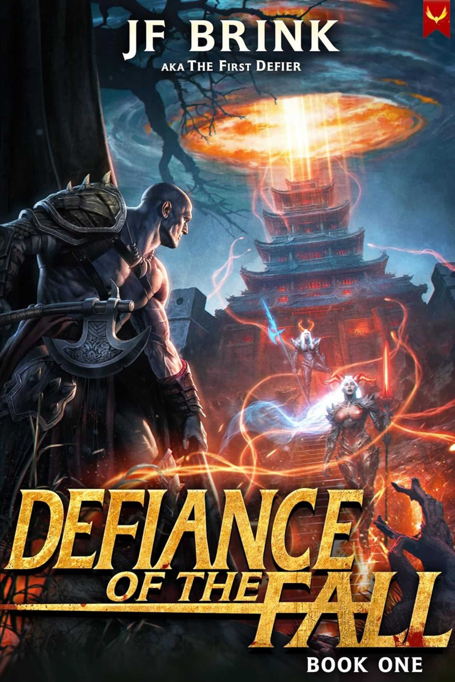 The cover of Defiance of the Fall by JF Brink