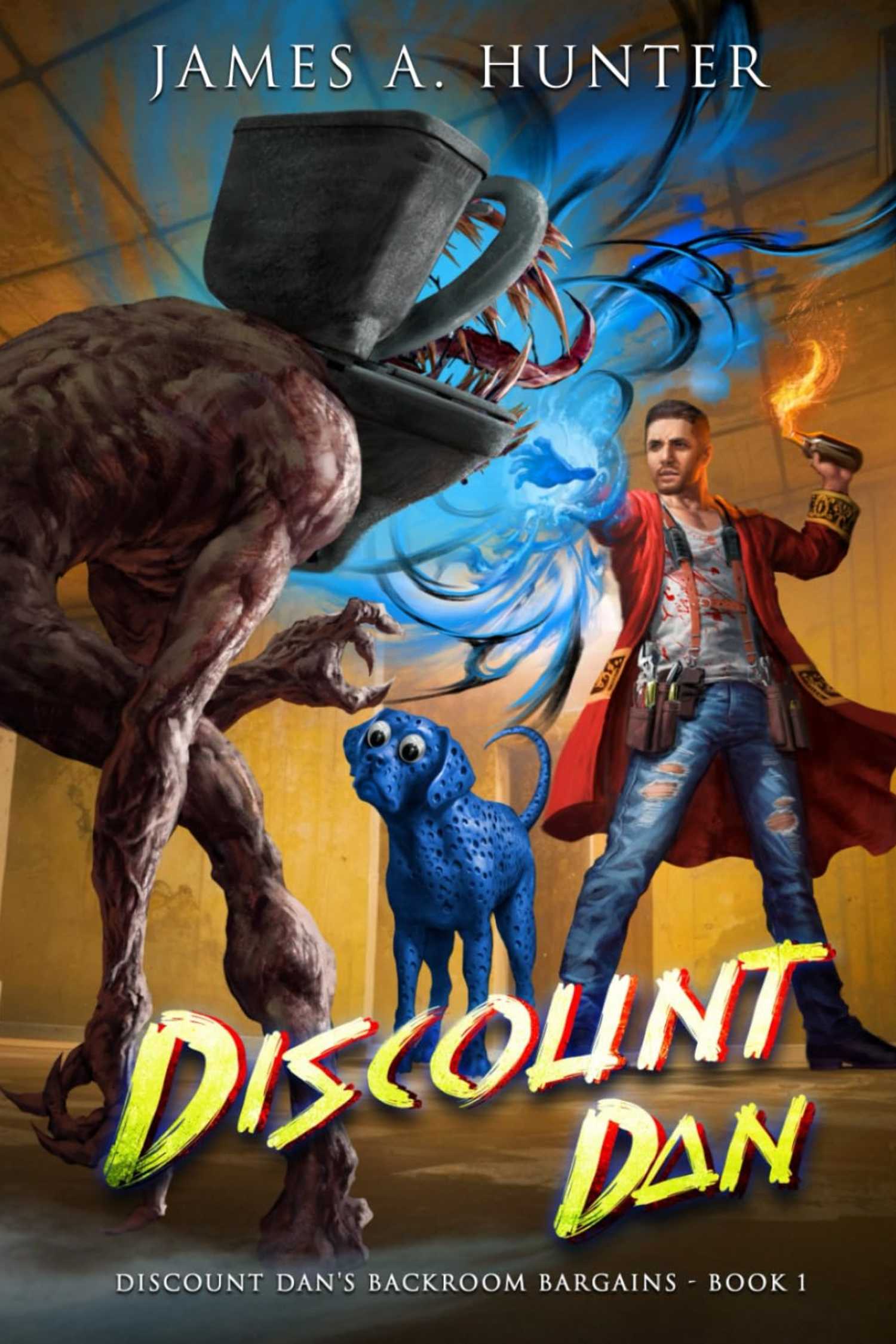 The cover of Discount Dan by James A. Hunter