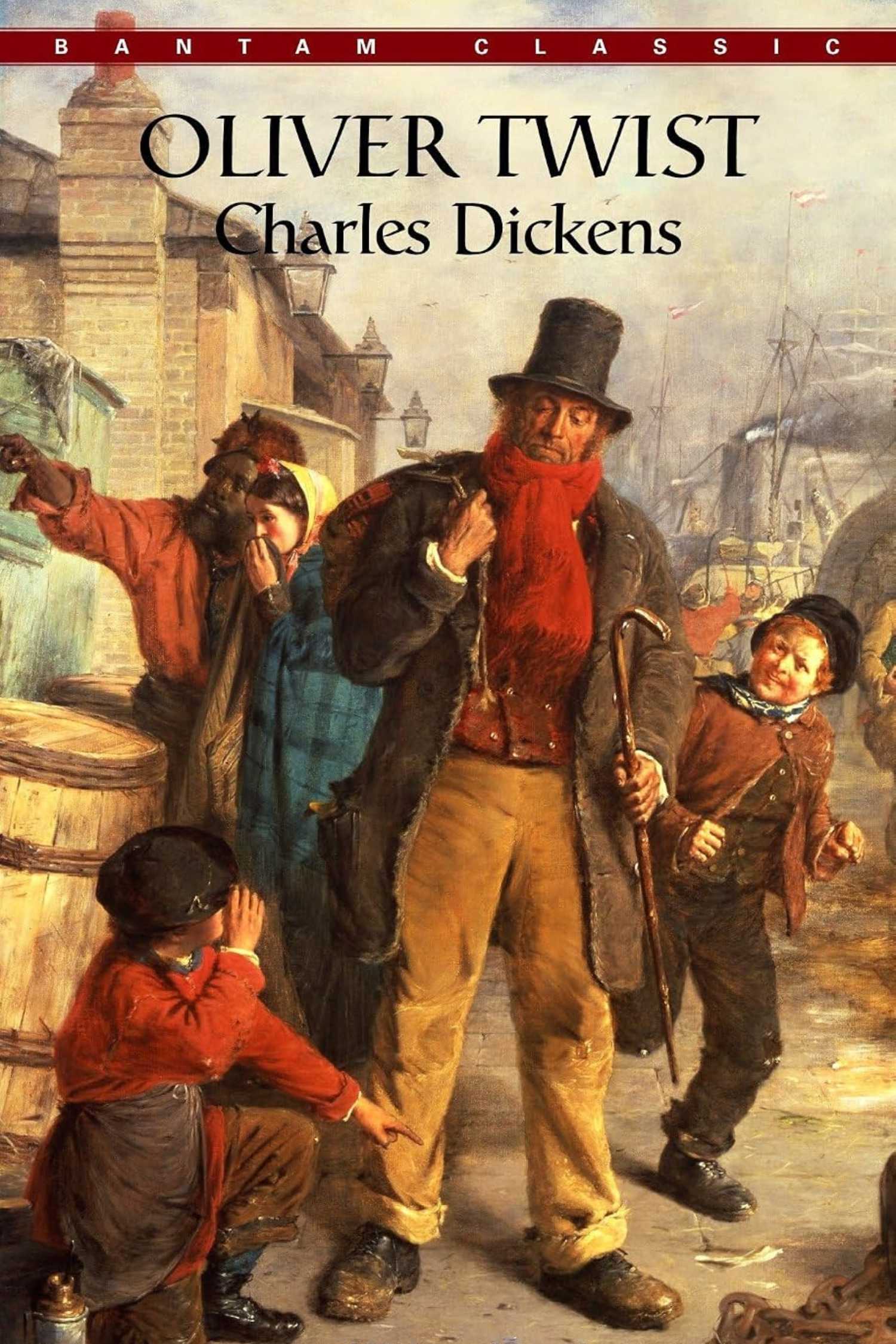 The cover of Oliver Twist by Charles Dickens