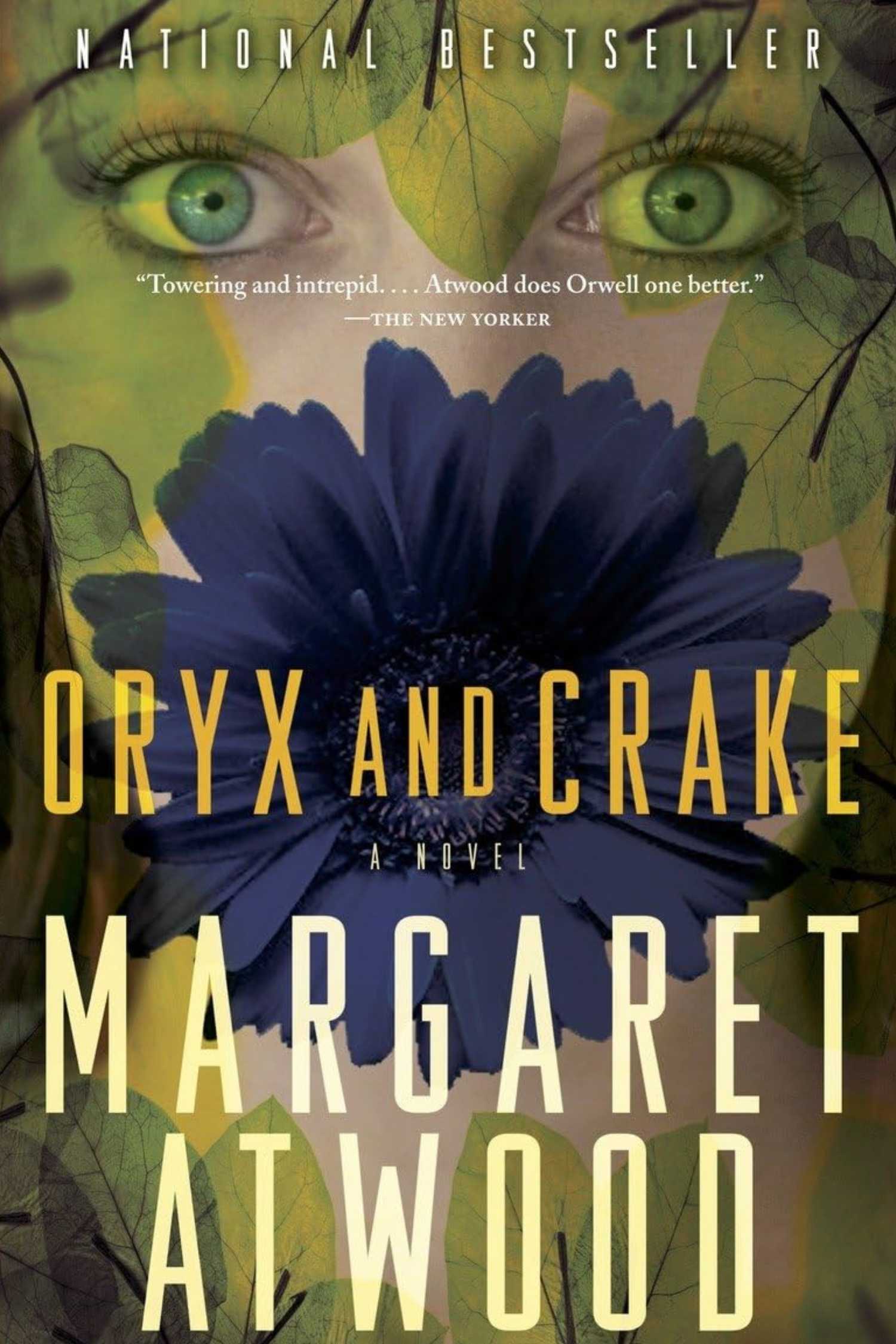 The cover of Oryx and Crake by Margaret Atwood