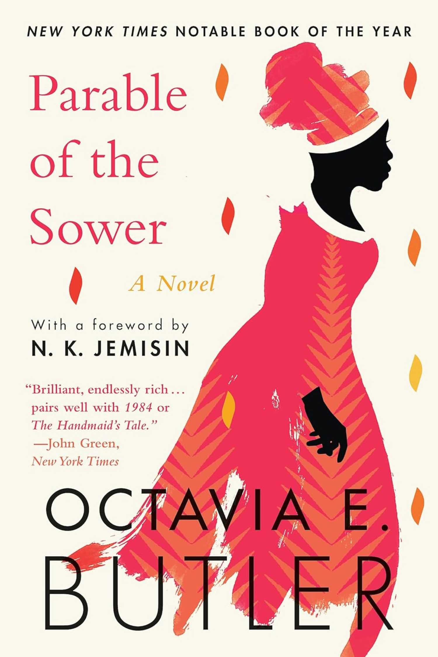 The cover of Parable of the Sower by Octavia E Butler
