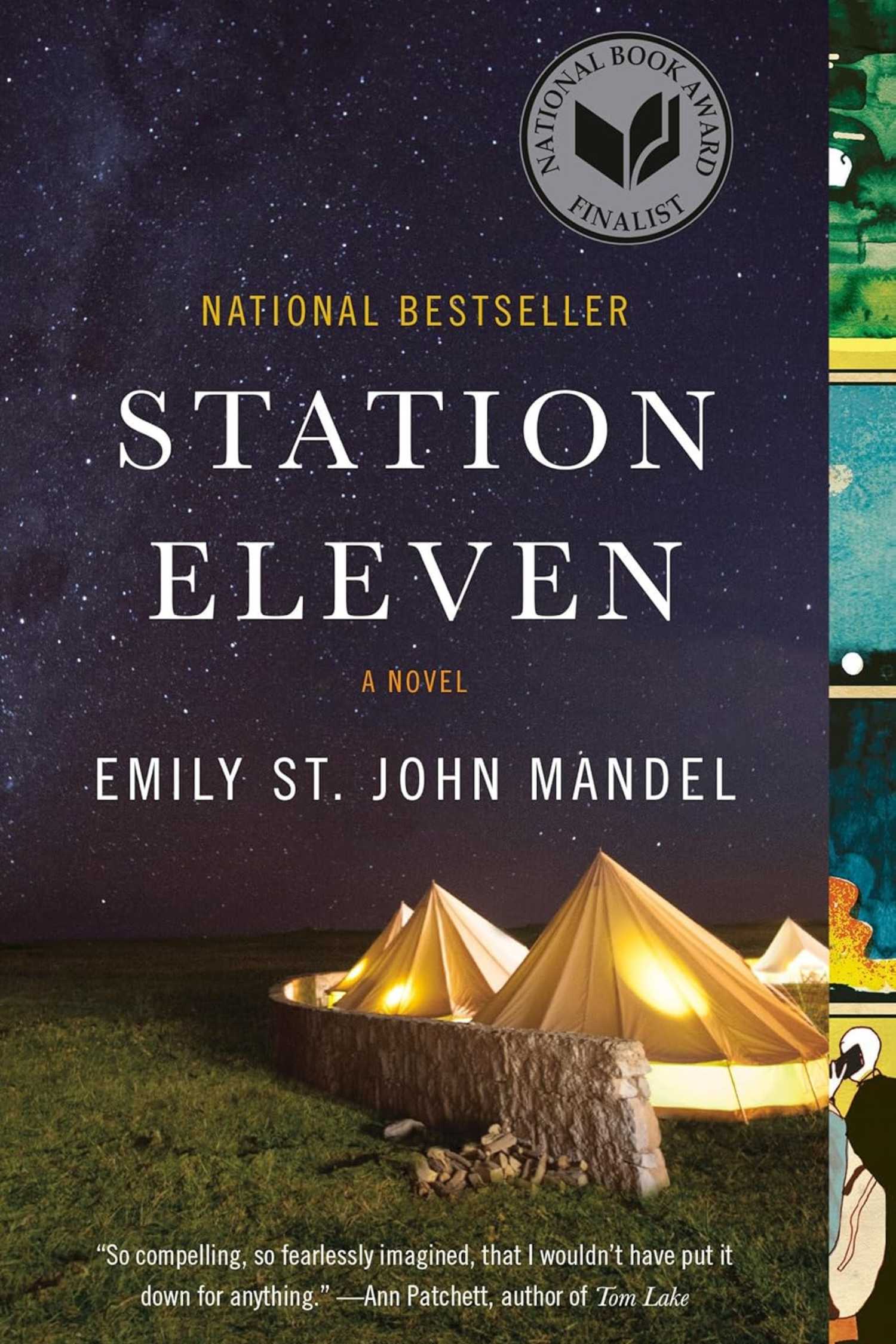 The cover of Station Eleven by Emily St. John Mandel