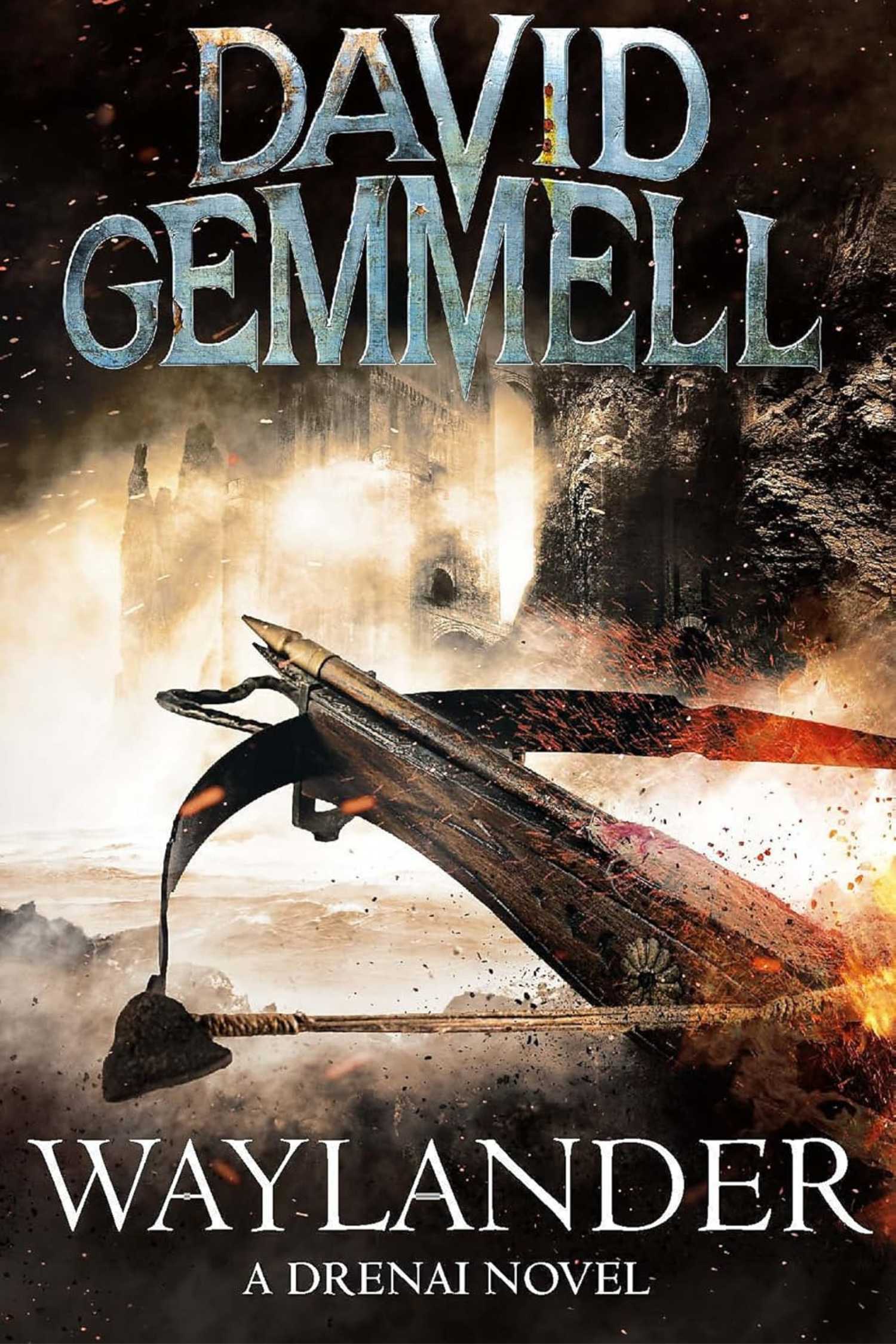 The cover of Waylander by David Gemmell