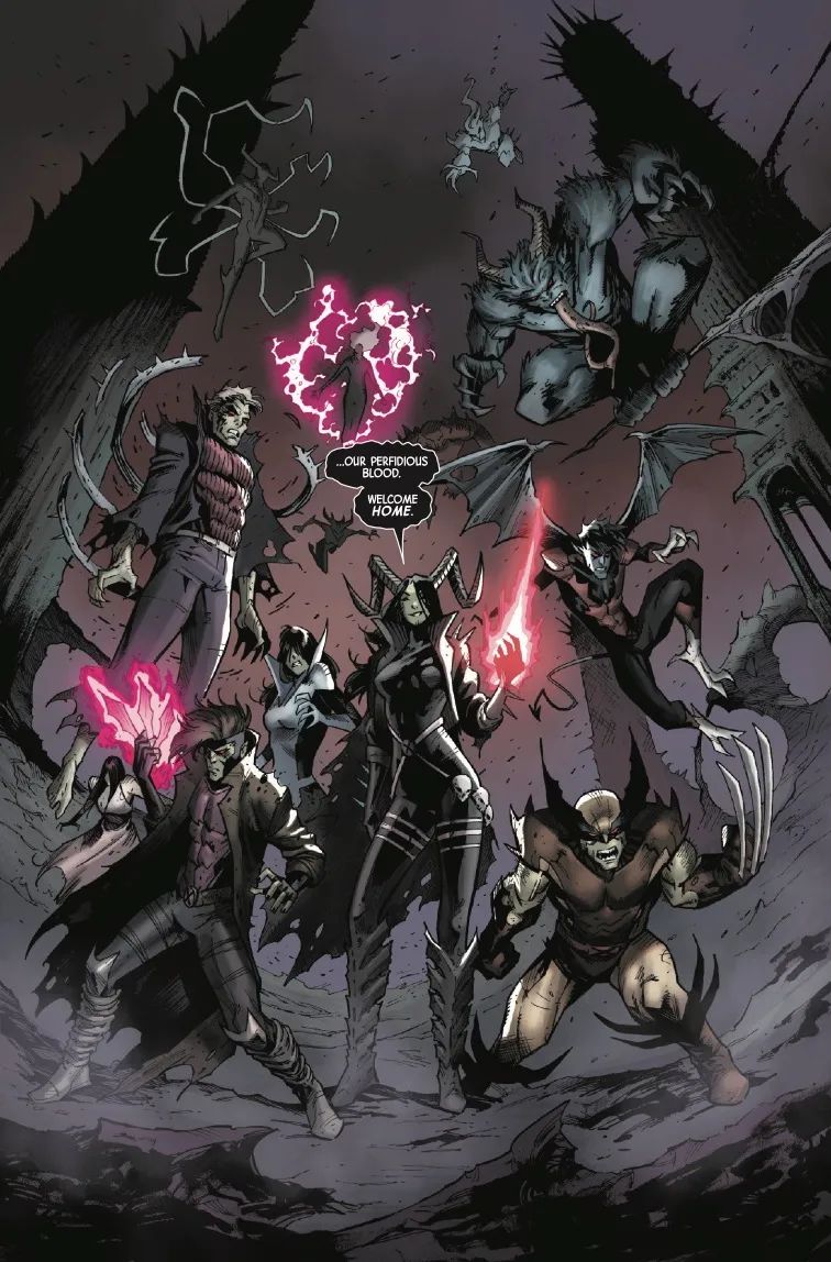 The dark X-Men assemble in X-Men United #6
