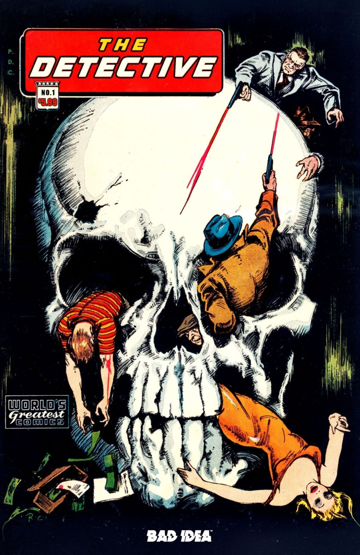The Detective #1 variant cover 1