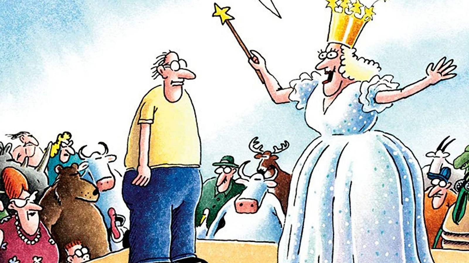 The Far Side Wizard of Oz last panel