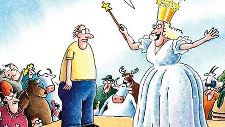 The Far Side Wizard of Oz last panel