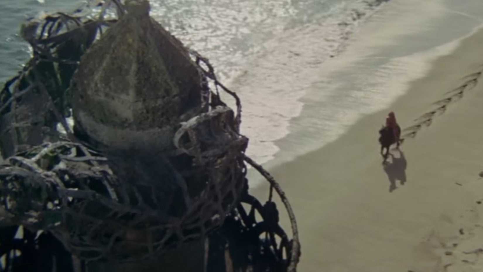 The iconic final scene of Planet of the Apes 1968