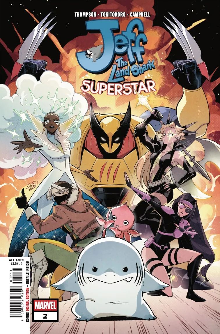 The Jeff Coast Avengers assemble in Jeff the Land Shark Superstar cover