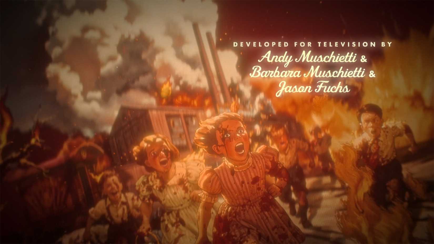 The Kitchener Ironworks explosion in the opening credits of It Welcome to Derry