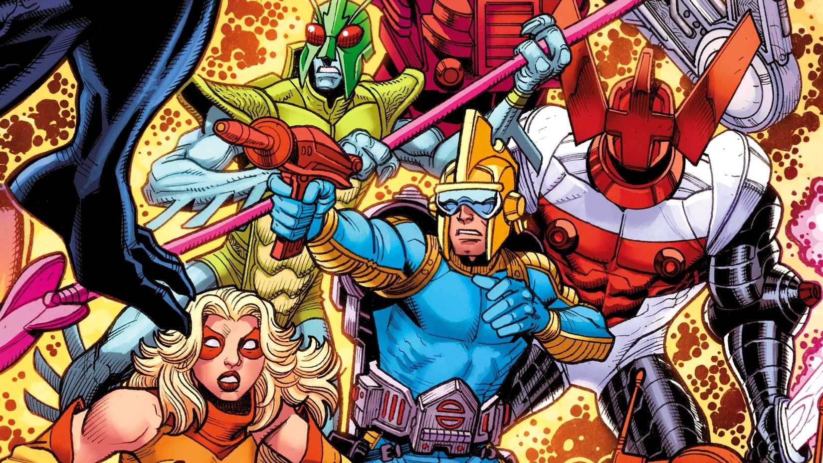 The Micronauts fight in the Marvel Universe