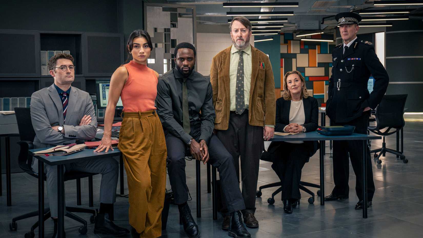 The police cast of Ludwig season 2 