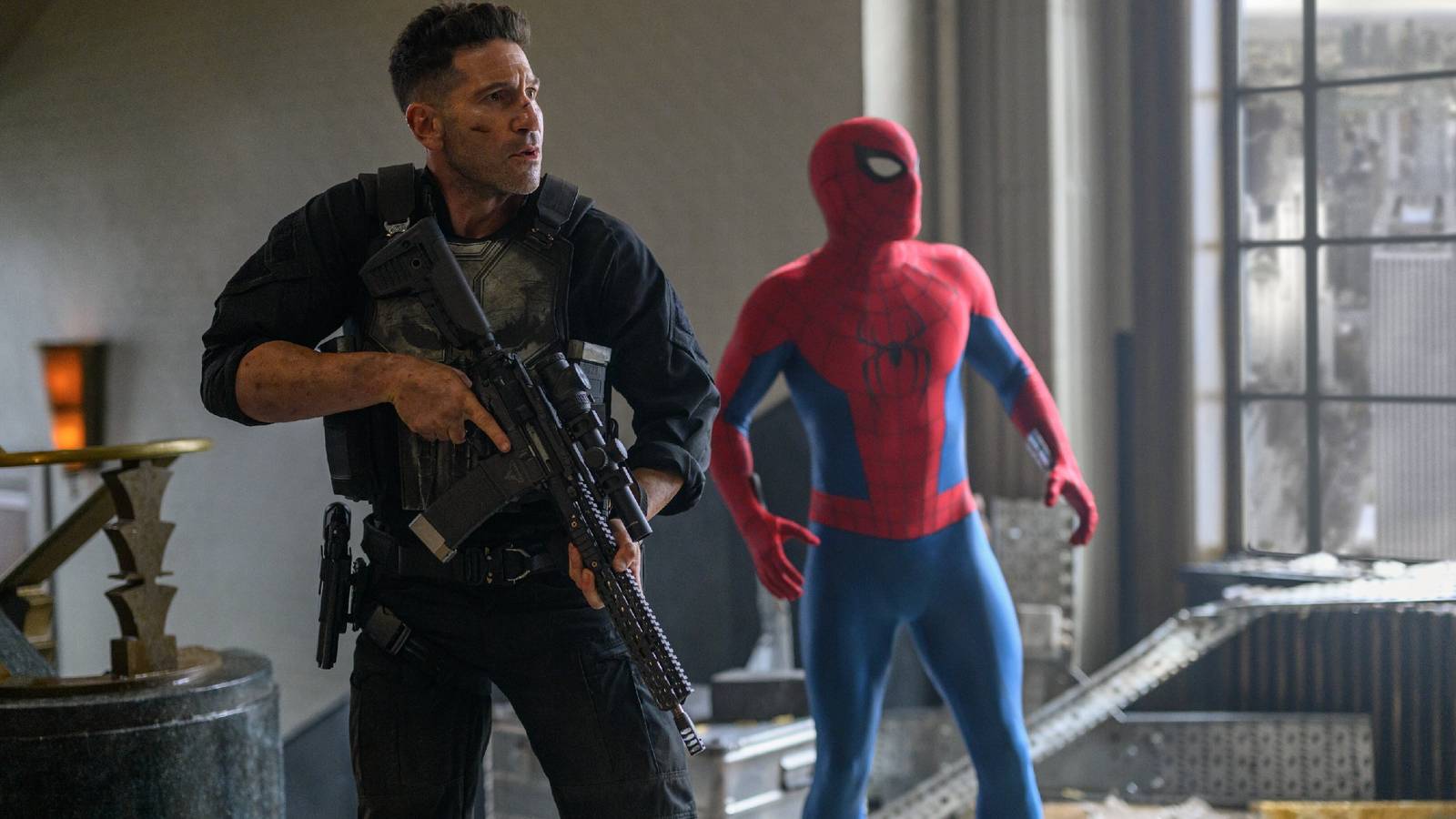 The Punisher and Spider-Man in Brand New Day
