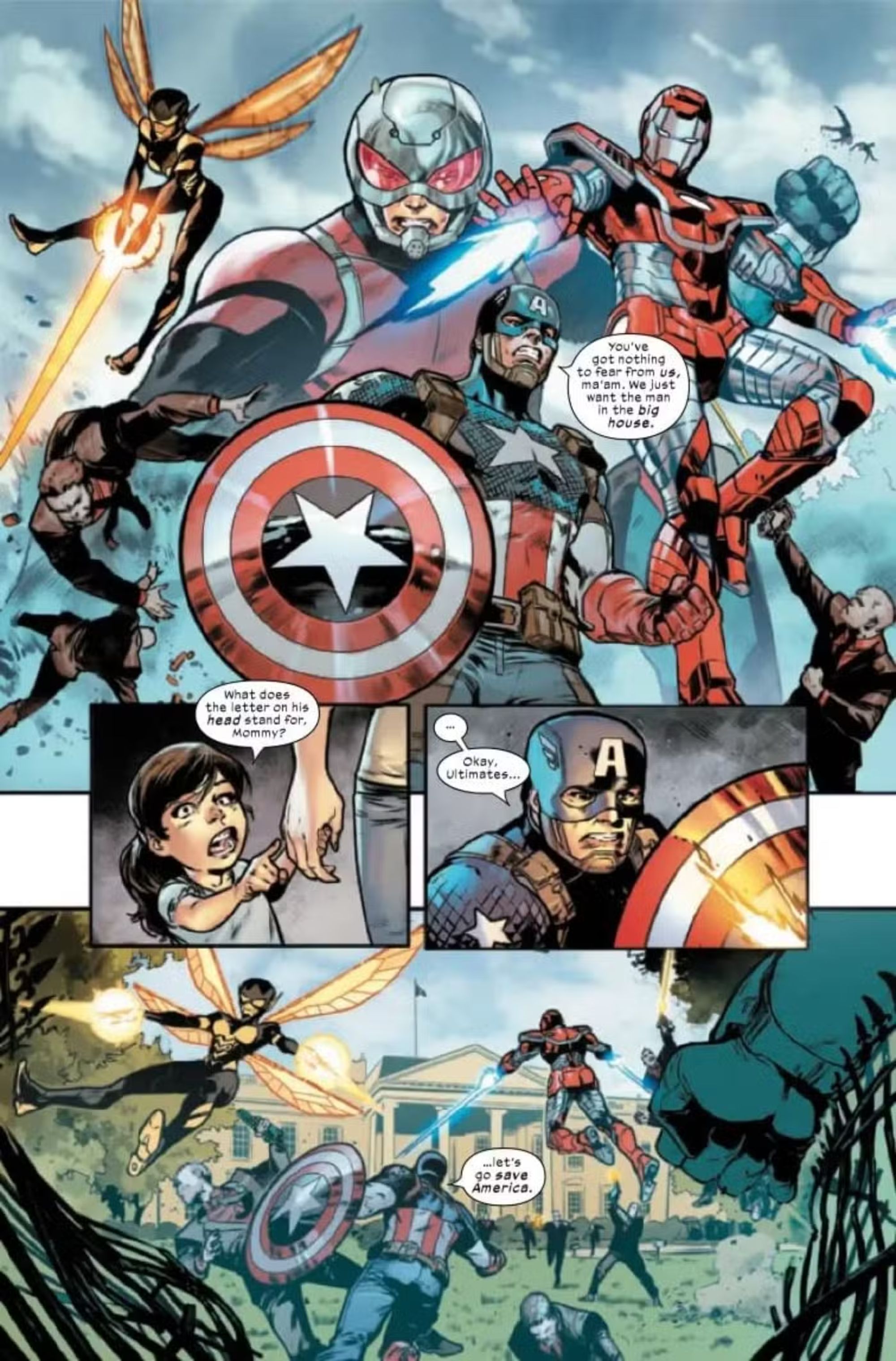 the ultimates storm the white house
