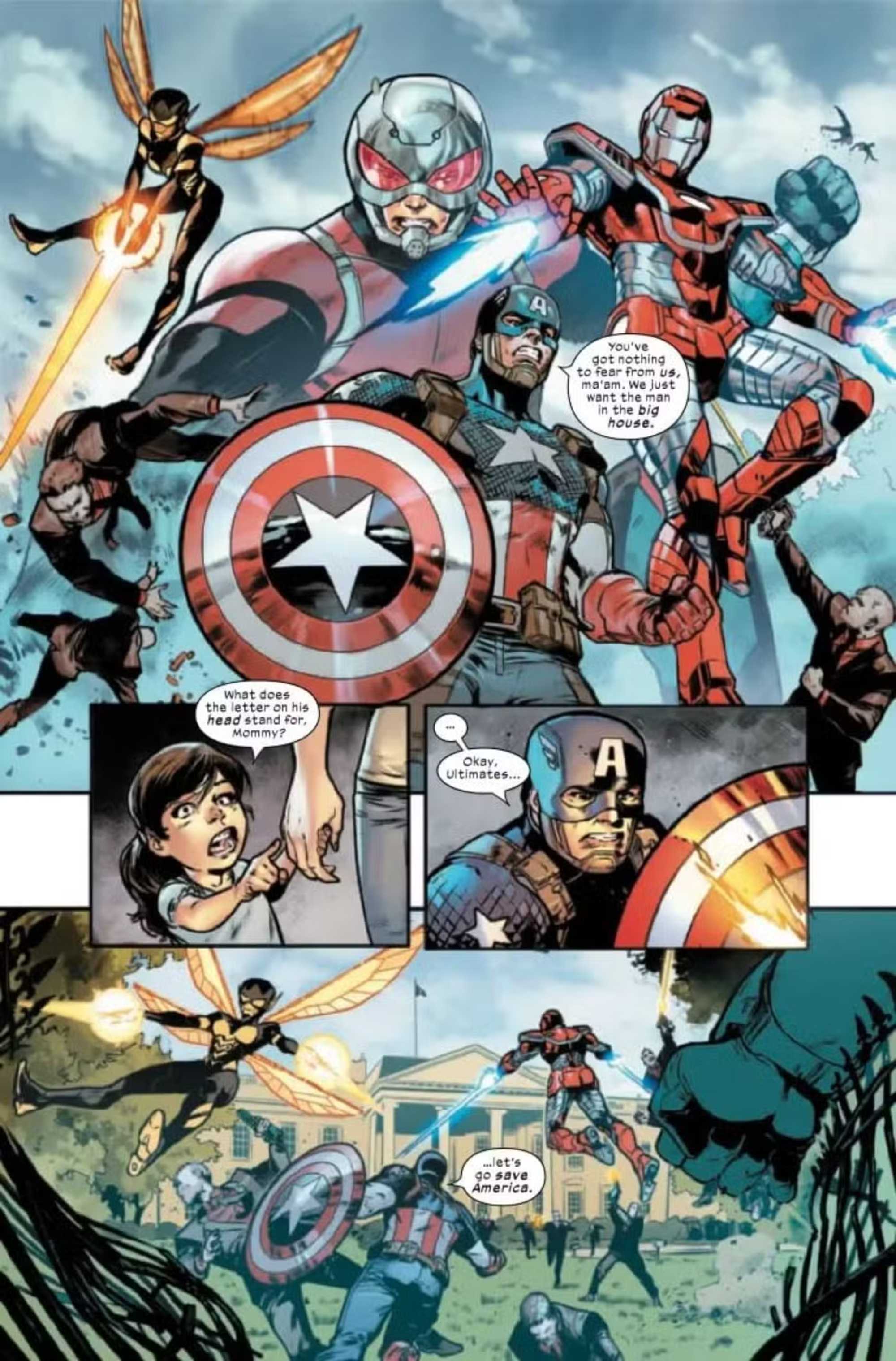 the ultimates storm the white house