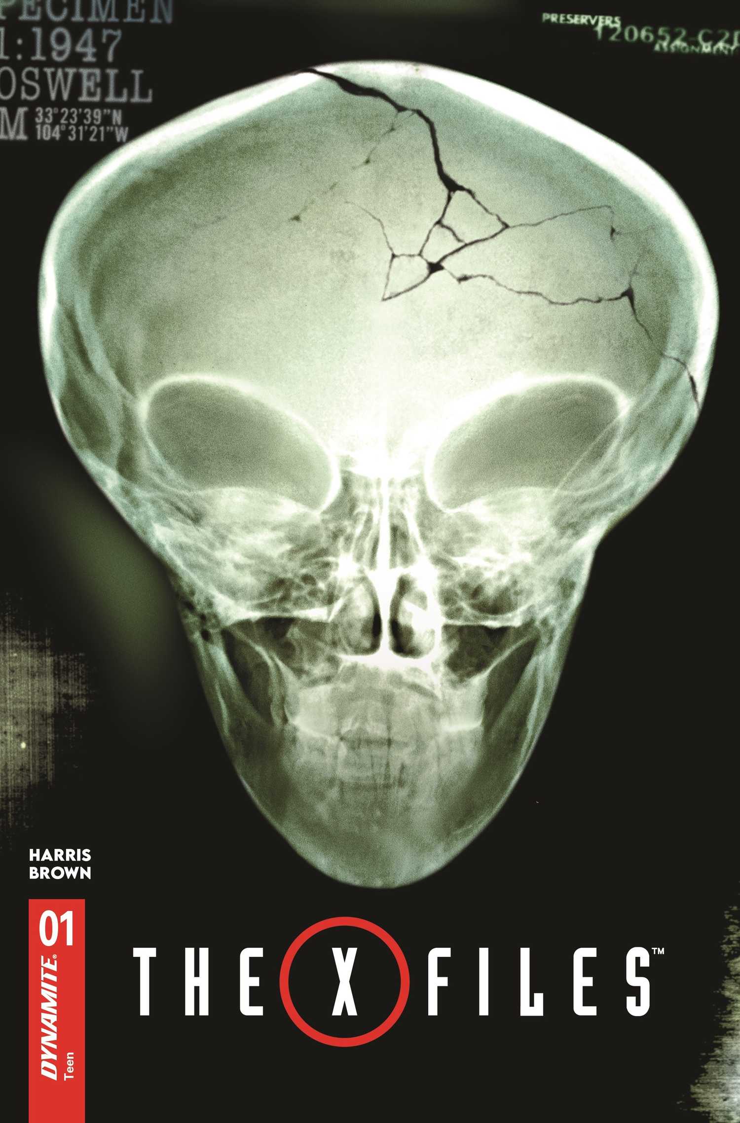 The X-Files Dynamite 1 COVER