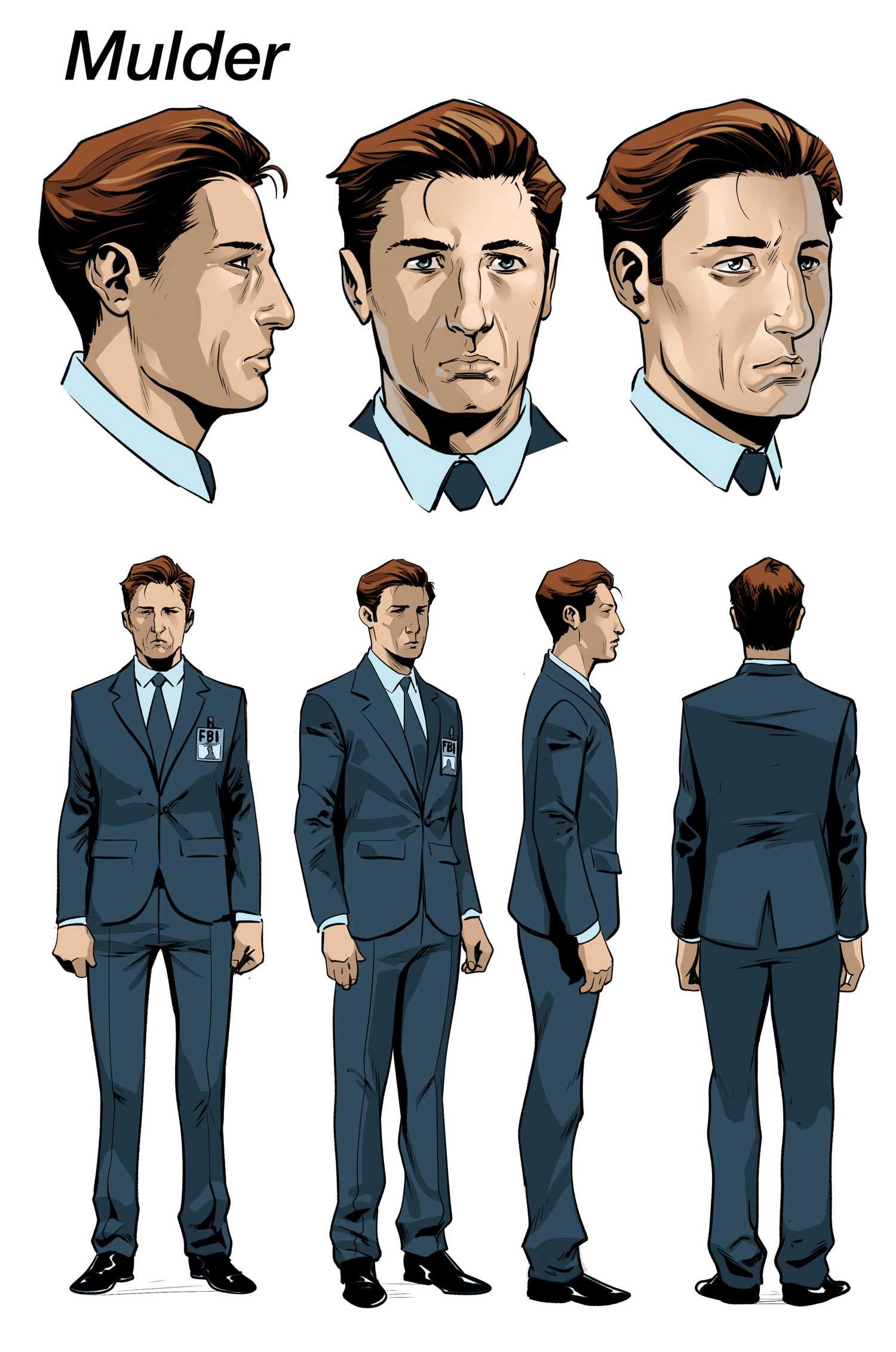 The X-Files Dynamite Mulder Design